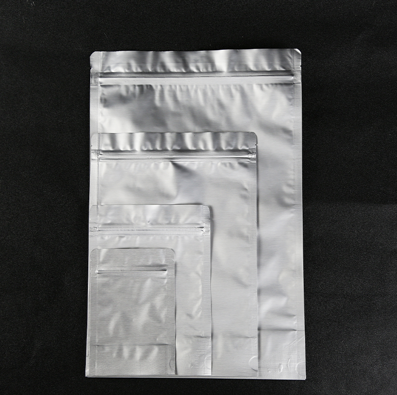 Aluminum foil self-sealing bag